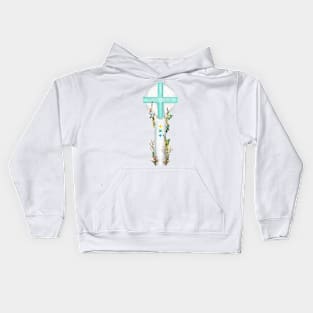 TXT - Tomorrow x Together Floral Lightstick kpop Kids Hoodie